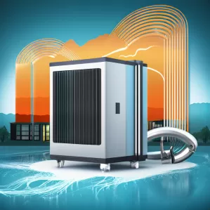 School Kitchen and Dormitories Integrated into Heat Pump Hot Water Network