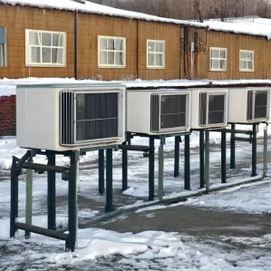 Rural Campus Upgrades Dormitory Heating with 12 Centralized Heat Pump Units