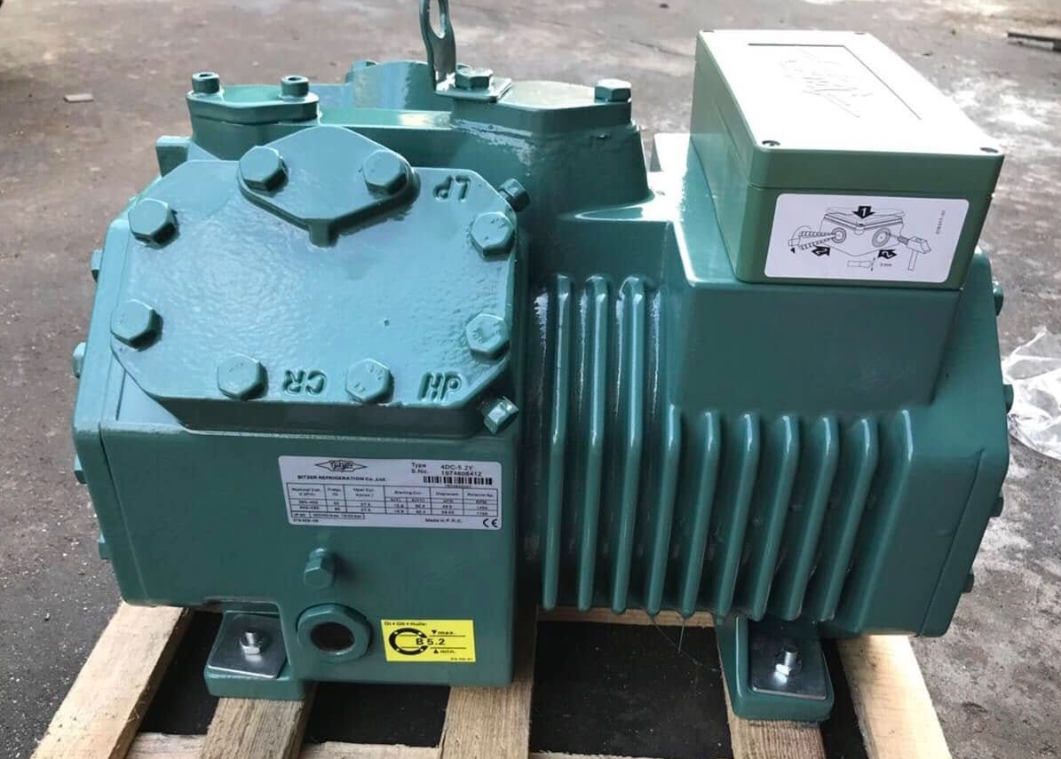 Refrigeration Bitzer Compressor 4DC-5.2Y-40S For Reciprocating Compressor Unit