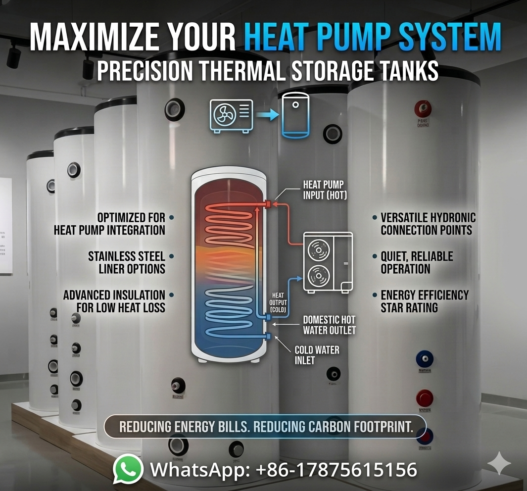 Why Europe’s Exploding Heat Pump Market Demands Premium Pressurized Buffer Tanks