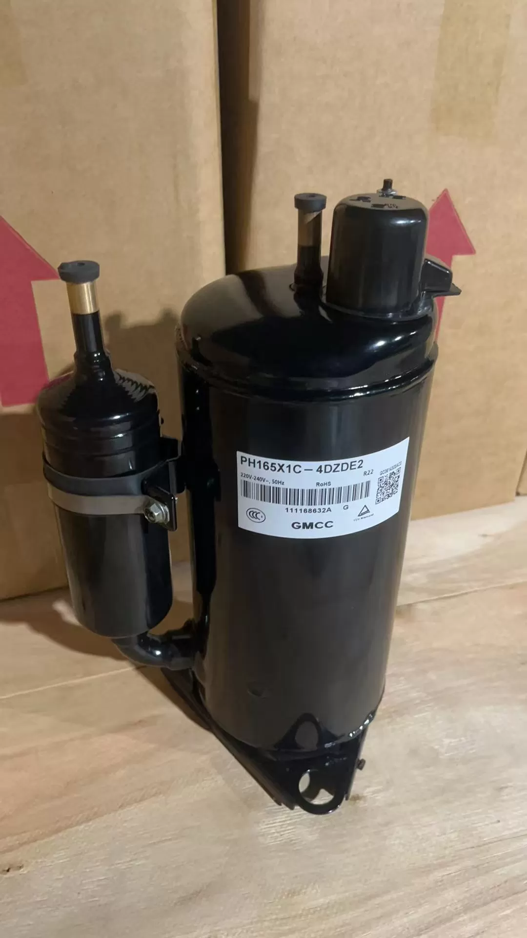 PH165X1C-4DZDE2  AC Rotary Compressor 9000Btu