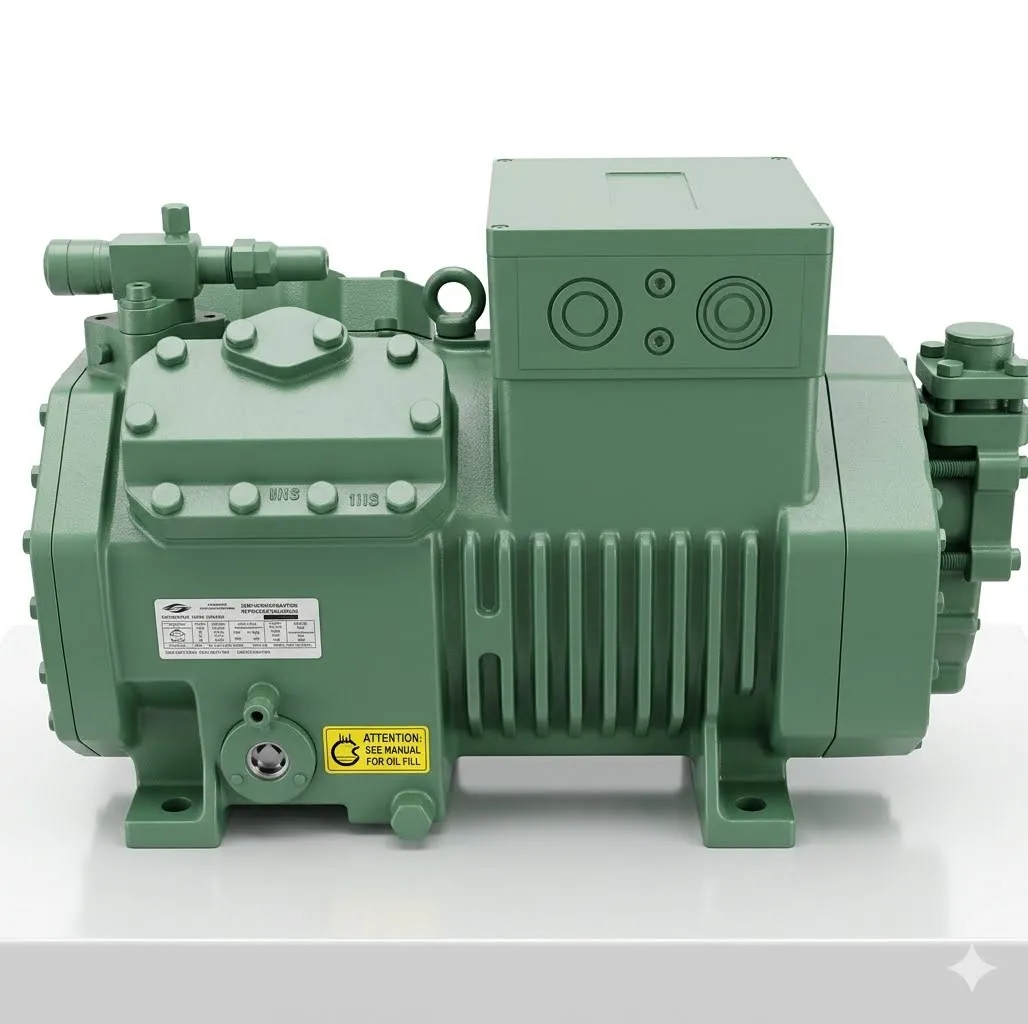Wholesale Semi-Hermetic Refrigeration Compressors Ready for Global Export: Bitzer & Copeland Series