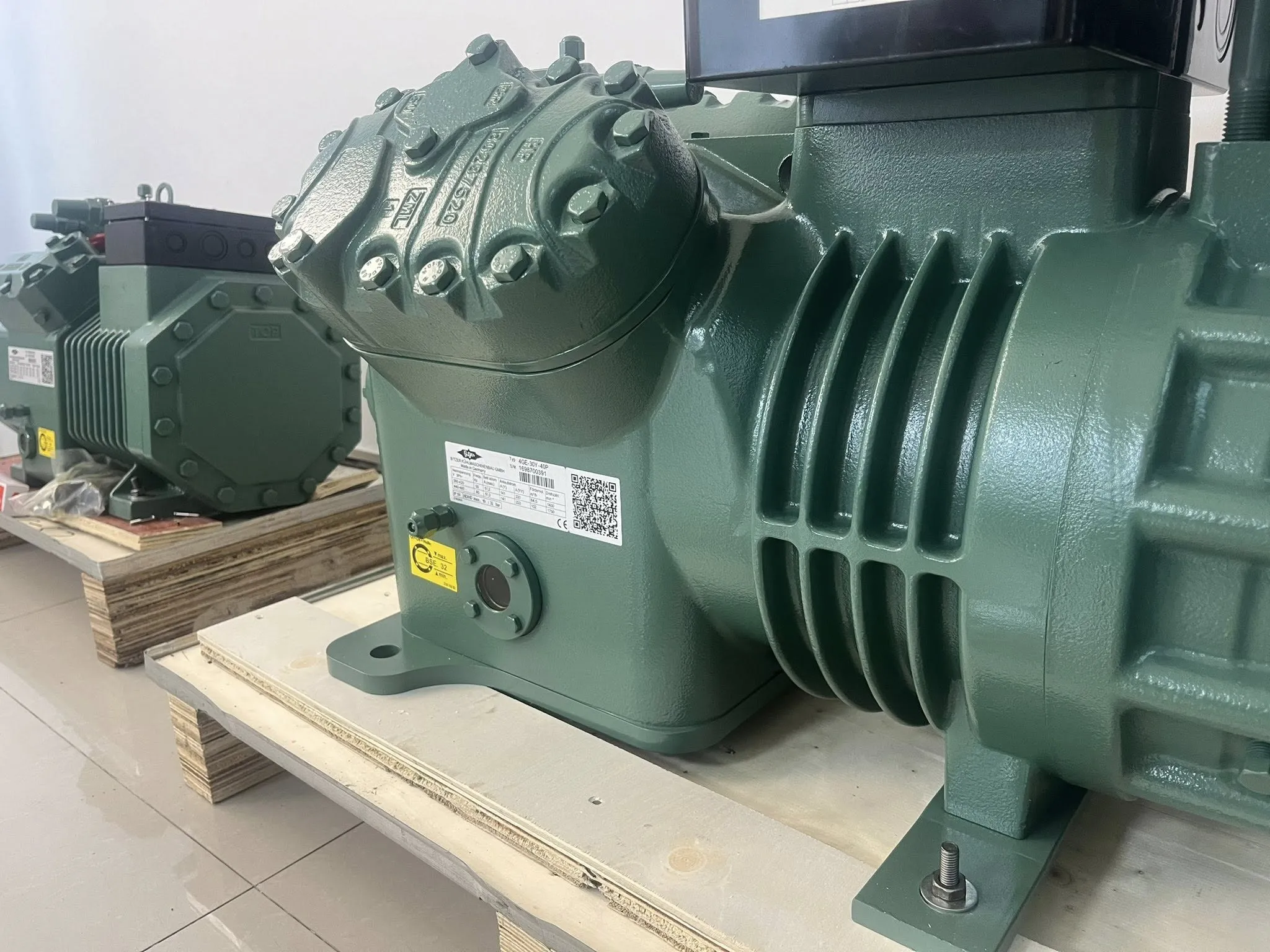 Bitzer 4GE-30Y-40P Semi-hermetic Reciprocating Compressor for Cold Storage Refrigeration System