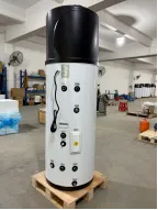 All-in-One Air Source Heat Pump Water Heater with Solar Coils