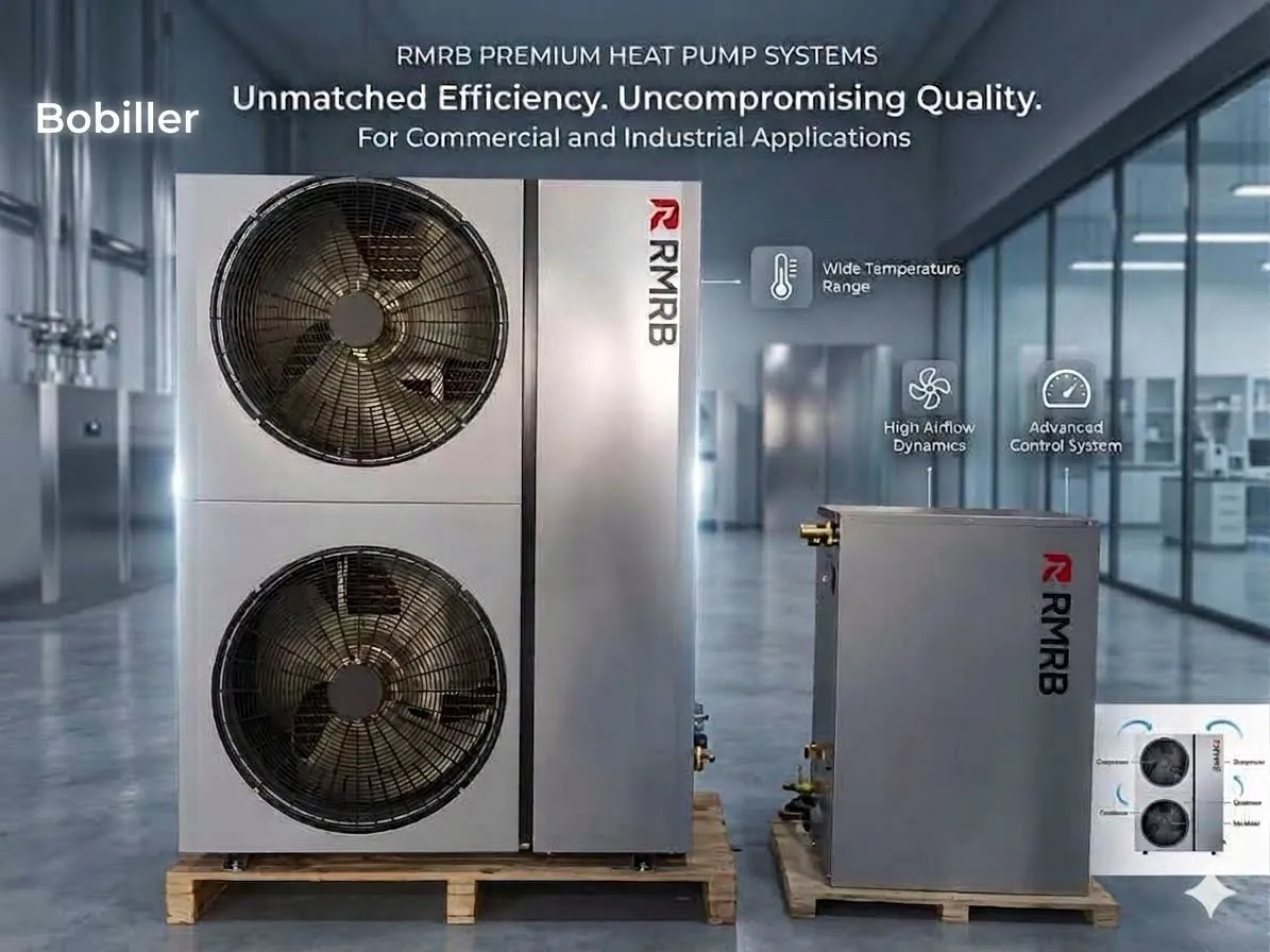 RMRB DC Inverter Air to Water Heat Pump for Home Heating and Cooling