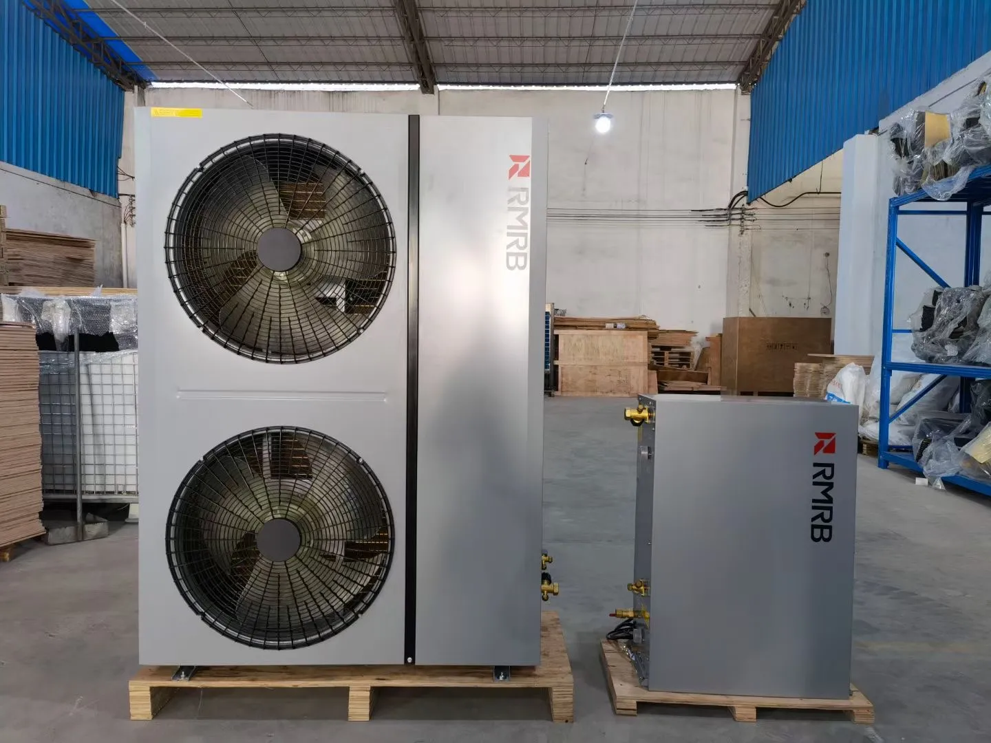 RMRB DC Inverter Air to Water Heat Pump for Home Heating and Cooling