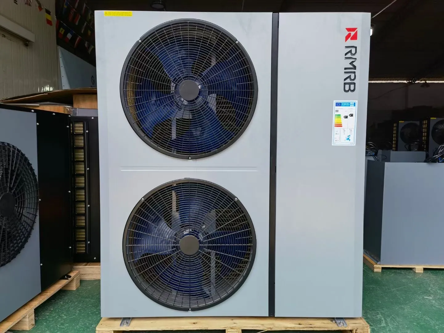 RMRB DC Inverter Air to Water Heat Pump for Home Heating and Cooling