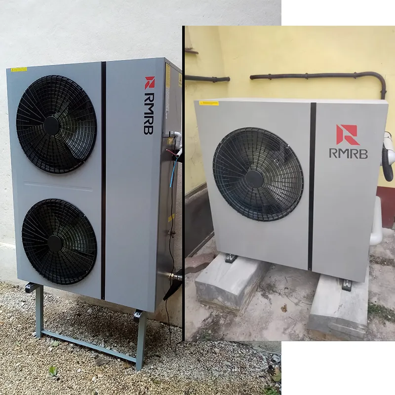 RMRB DC Inverter Air to Water Heat Pump for Home Heating and Cooling