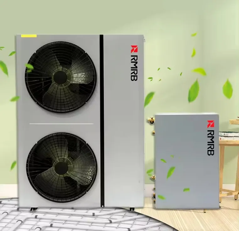 RMRB DC Inverter Air to Water Heat Pump for Home Heating and Cooling