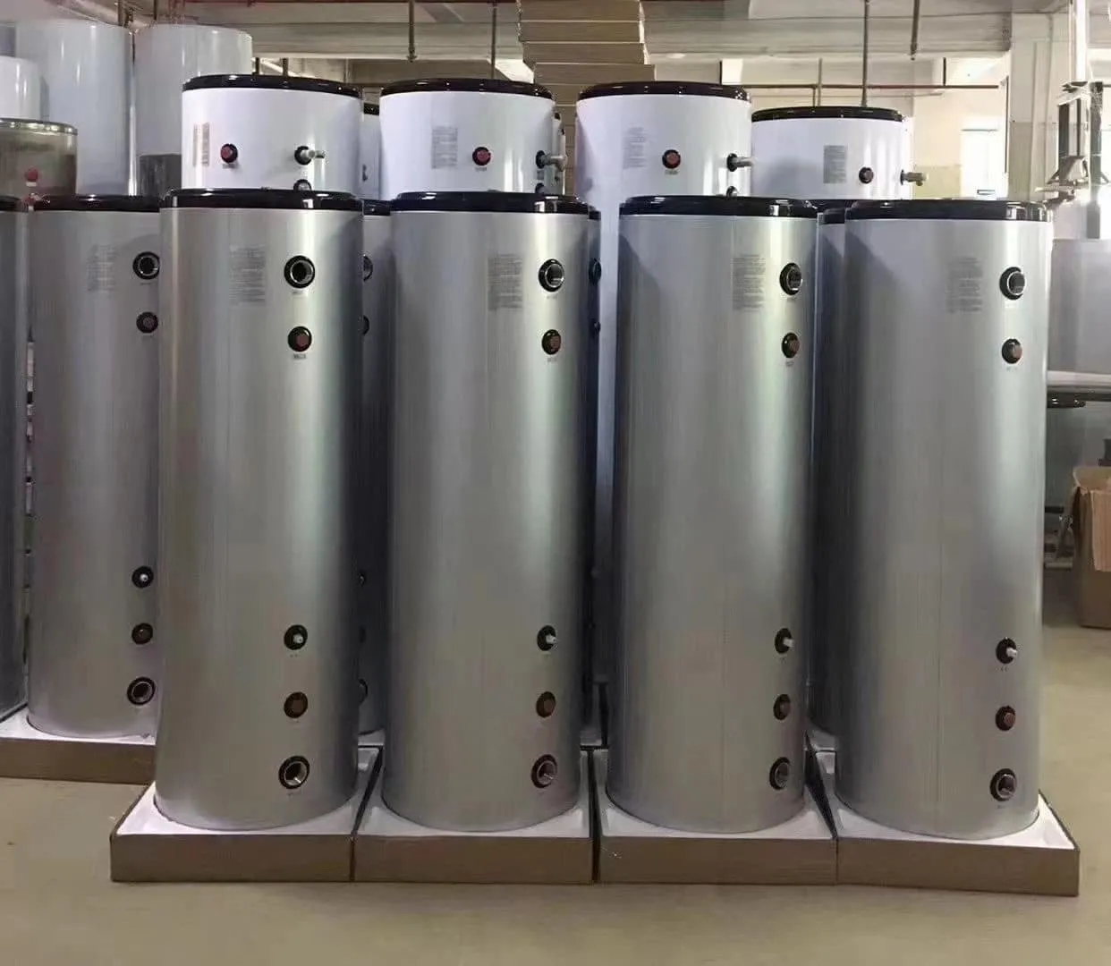 300L Stainless Steel Buffer Tank for Heat Pump System