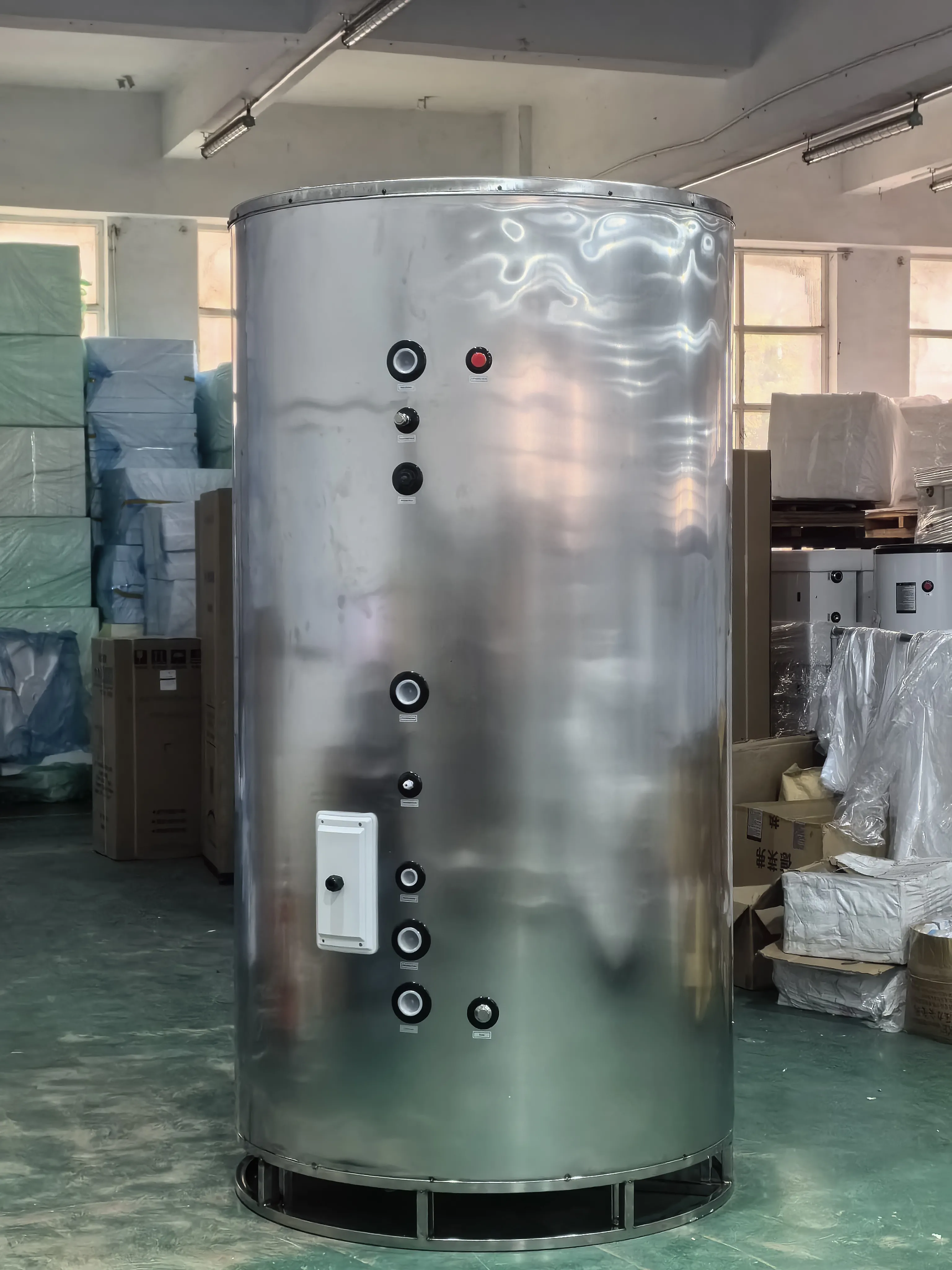300L Stainless Steel Buffer Tank for Heat Pump System