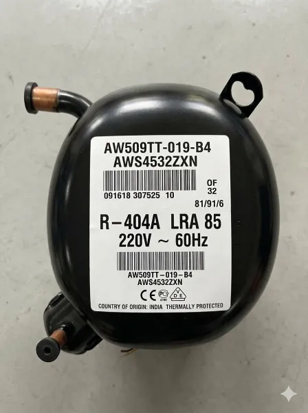 Tecumseh Compressor AWS4532ZXN (AW509TT-019-B4) R-404A 220V 60Hz