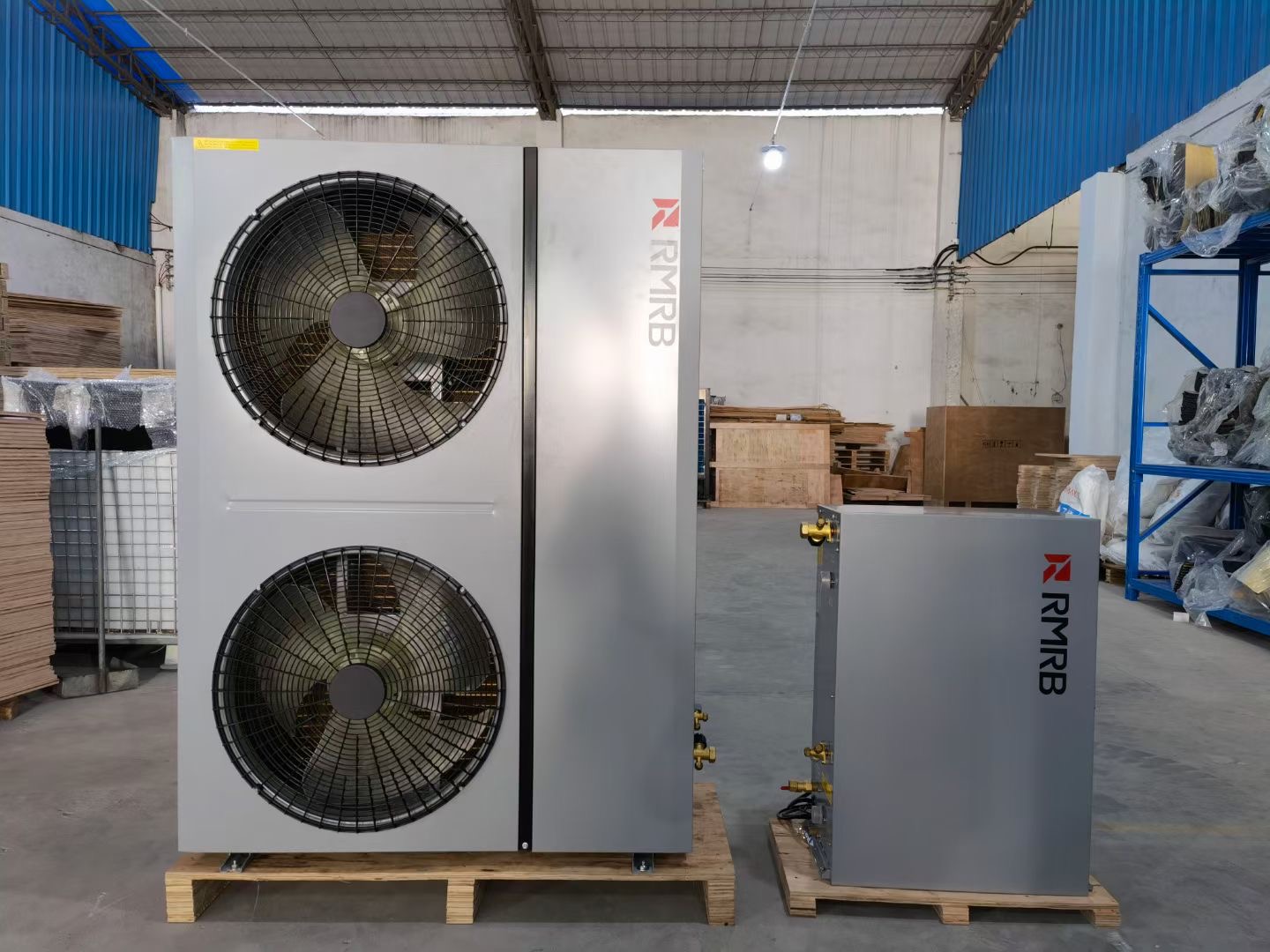 RMRB DC Inverter Air to Water Heat Pump Split System for House Heating Cooling