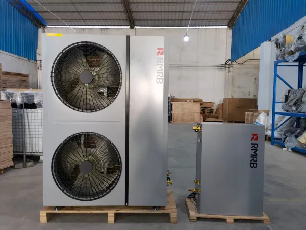 RMRB DC Inverter Air to Water Heat Pump Split System for House Heating Cooling