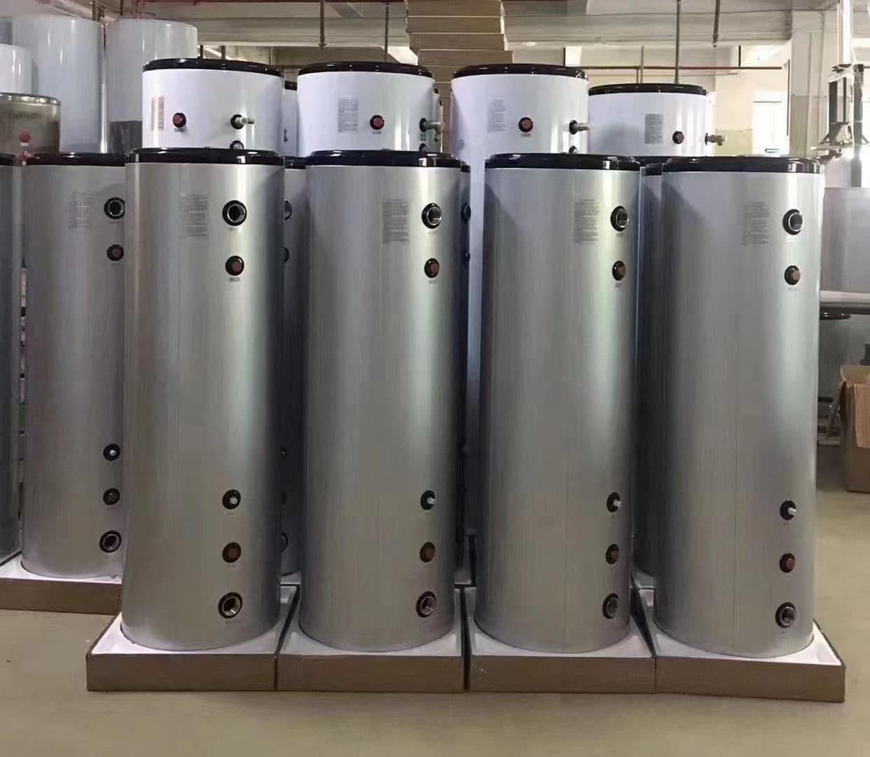 Bobiller 200L Vertical Buffer Tank for Heat Pump & Solar Water Heater