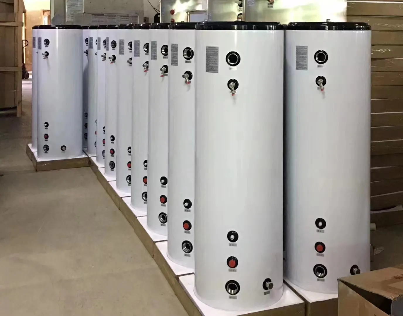 Bobiller 200L Vertical Buffer Tank for Heat Pump & Solar Water Heater