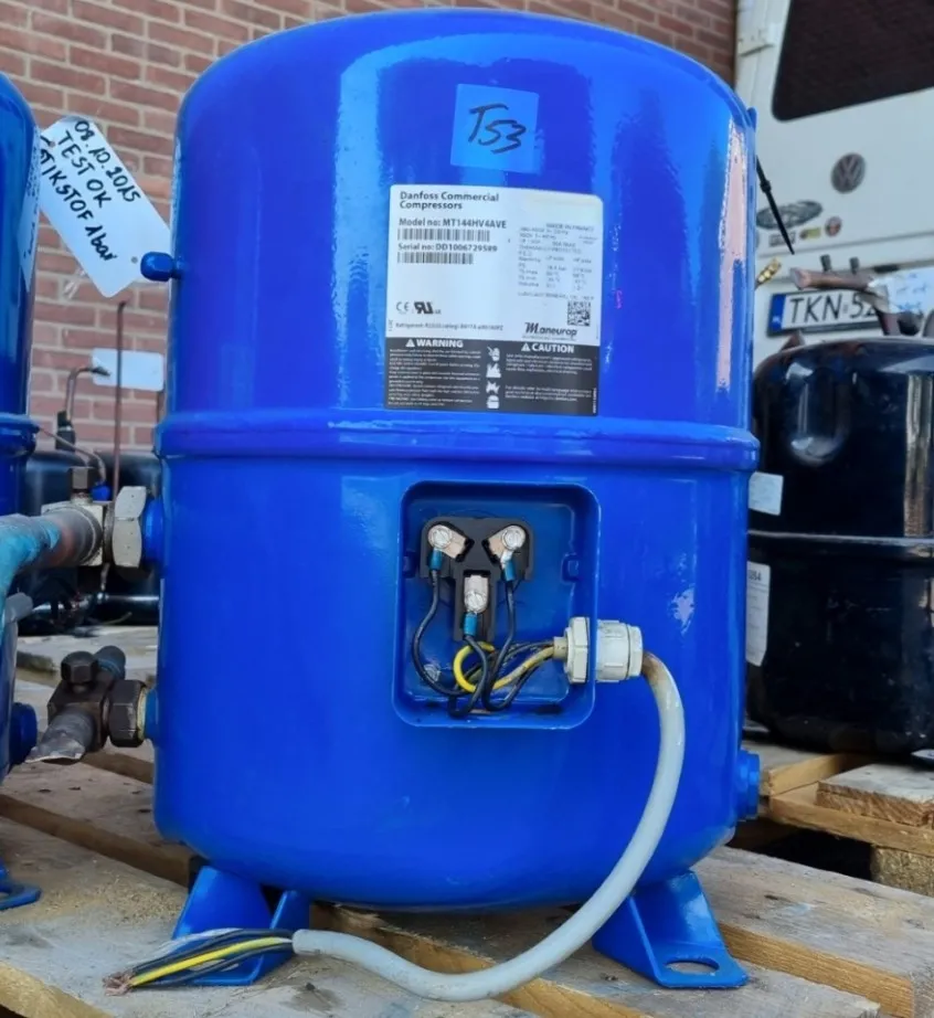 Danfoss Maneurop Reciprocating Compressor MT144HV4AVE / MT144-4VI 12HP R22