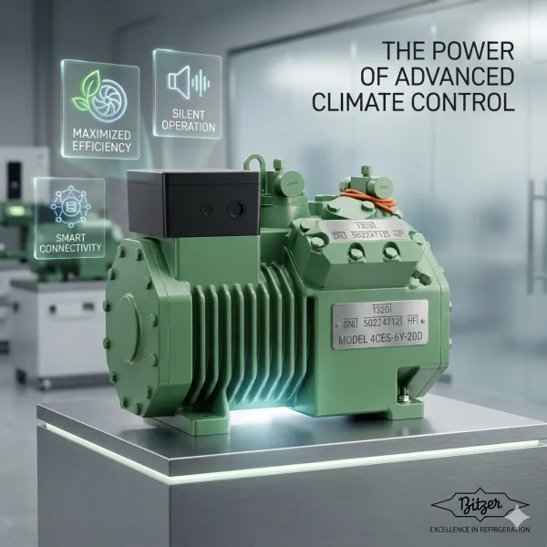 Bitzer 4CES-6Y-20D ECOLINE Semi-hermetic Reciprocating Compressor