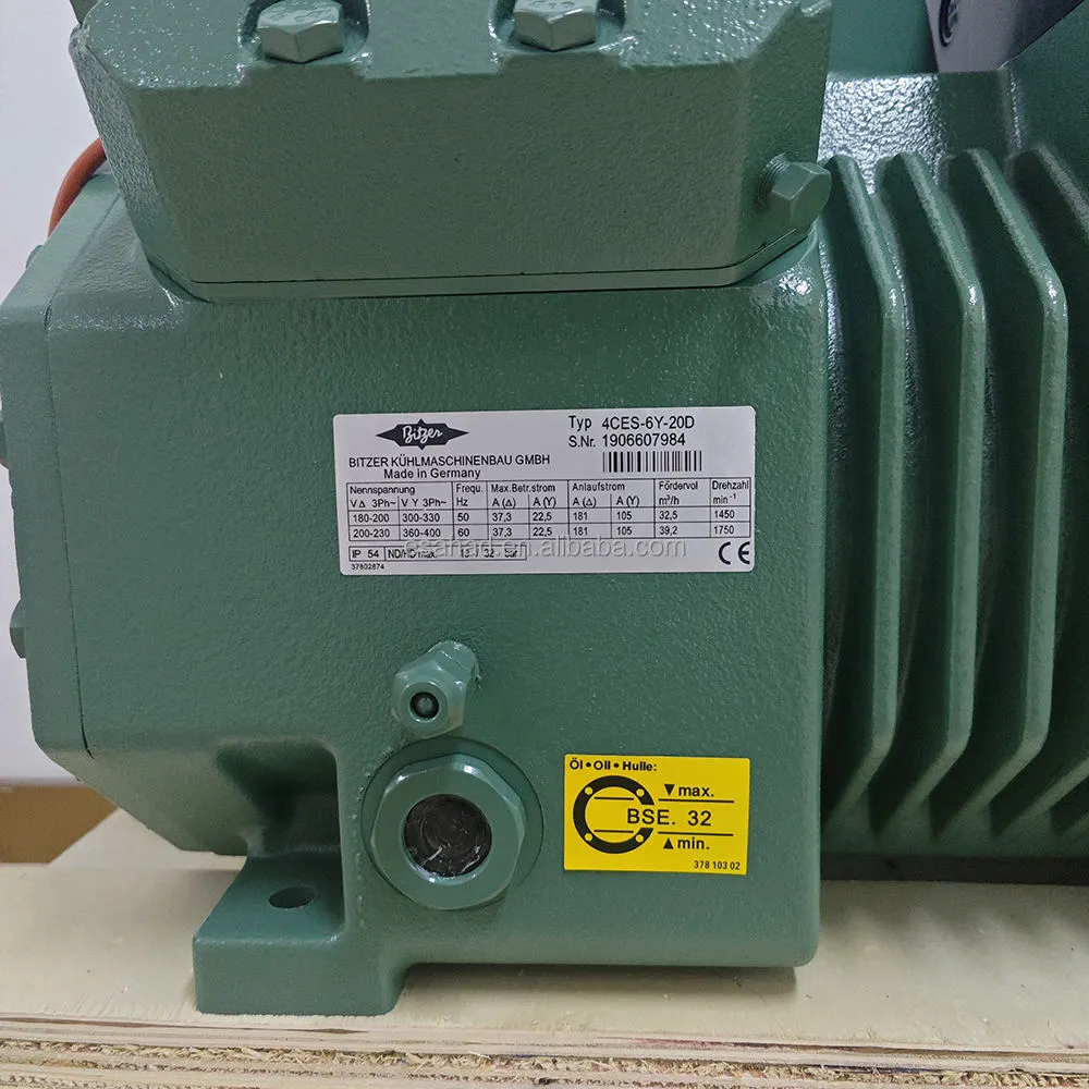 Bitzer 4CES-6Y-20D ECOLINE Semi-hermetic Reciprocating Compressor