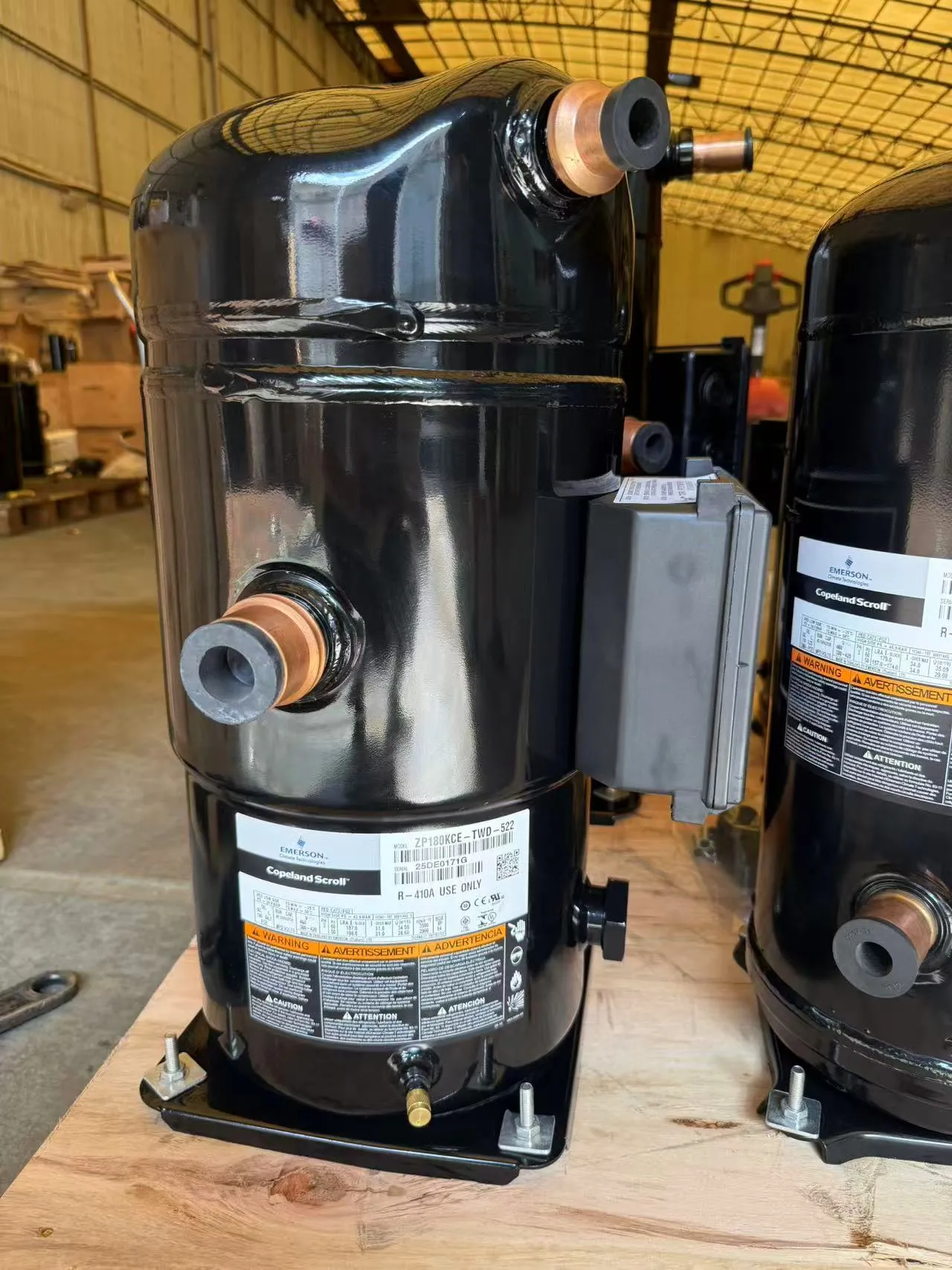 Copeland Scroll Compressor ZP180KCE-TWD-522 for Air Conditioning