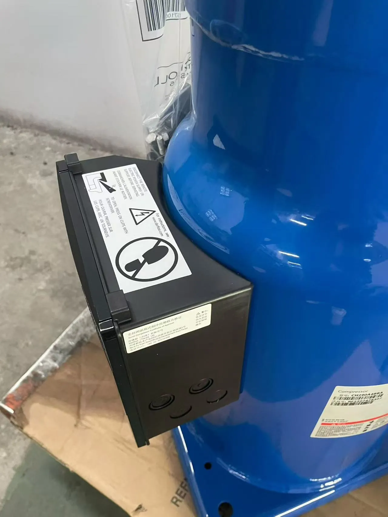 Authentic Danfoss Scroll Compressor SH120A3ALC 10HP R410A 120H0012