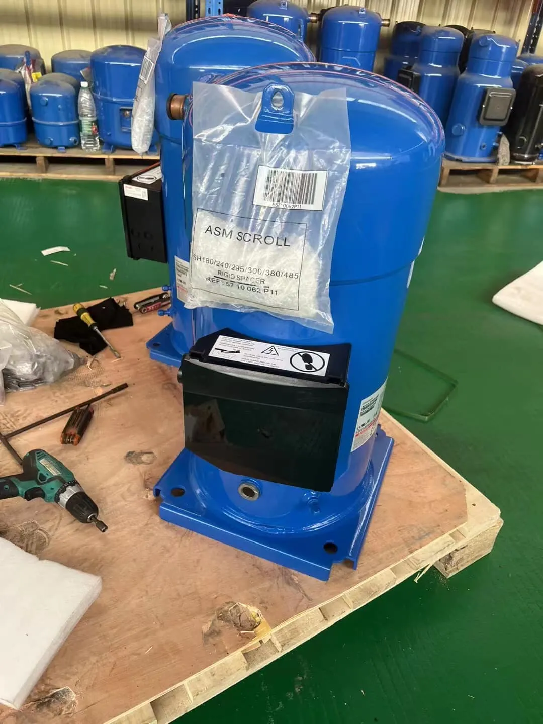 Authentic Danfoss Scroll Compressor SH120A3ALC 10HP R410A 120H0012