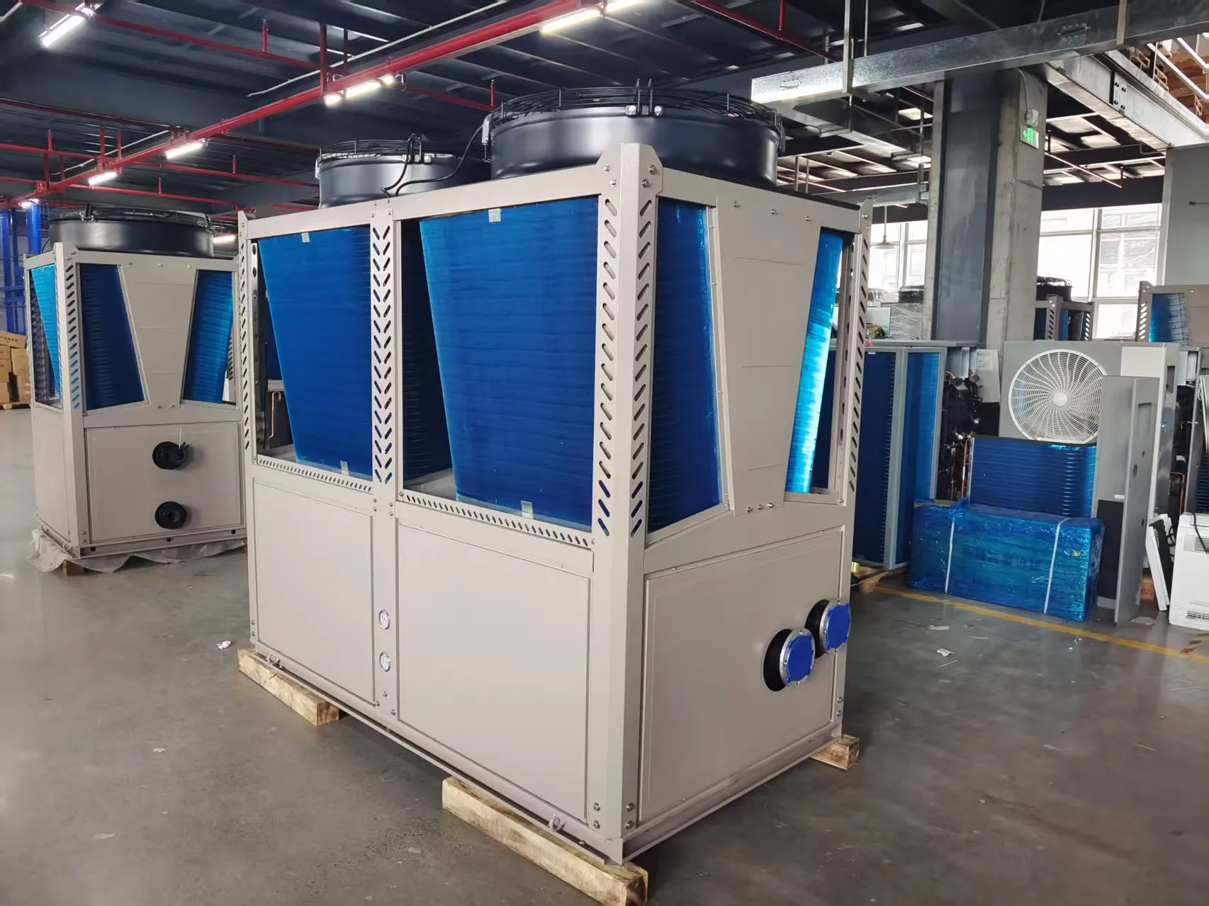Commercial Inverter Heat Pump for Heating and Cooling - High Efficiency Air to Water Heat Pump