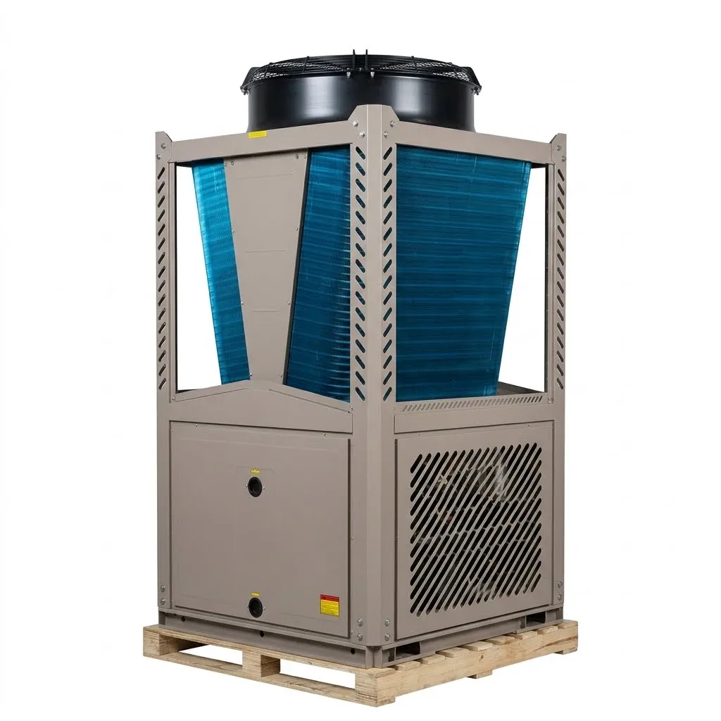 High-Efficiency Commercial Air Source Heat Pump for Space Heating and Cooling
