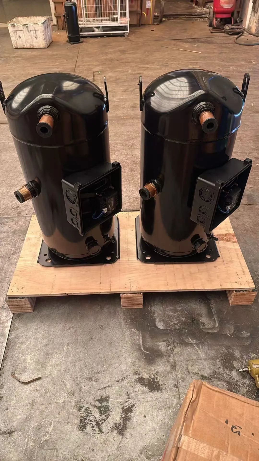 Copeland Scroll Compressor ZP485KCE-TWD-522 | 40 HP R410A Commercial Air Conditioning Compressor