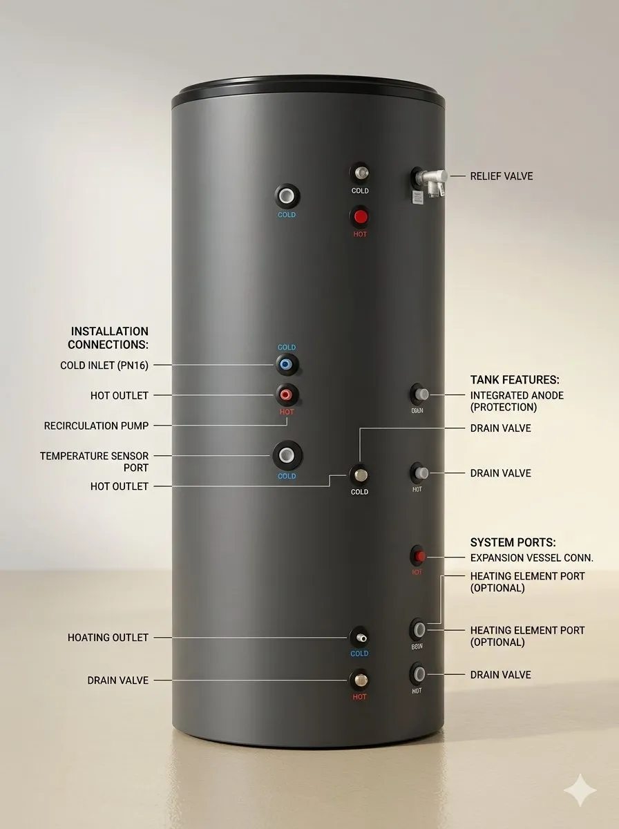500L Domestic Hot Water Tank: The Ultimate Specification & Installation Guide