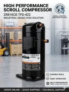 Copeland ZR81KCE-TFD-422 Scroll Compressor For Air Conditioning