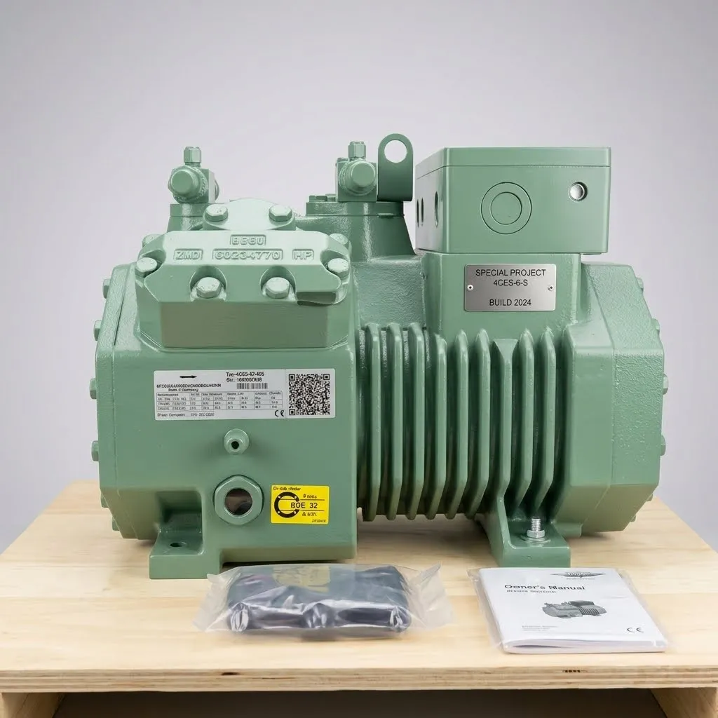 Bitzer 4CES-9Y-40S Semi-hermetic Reciprocating Compressor | Ecoline Series